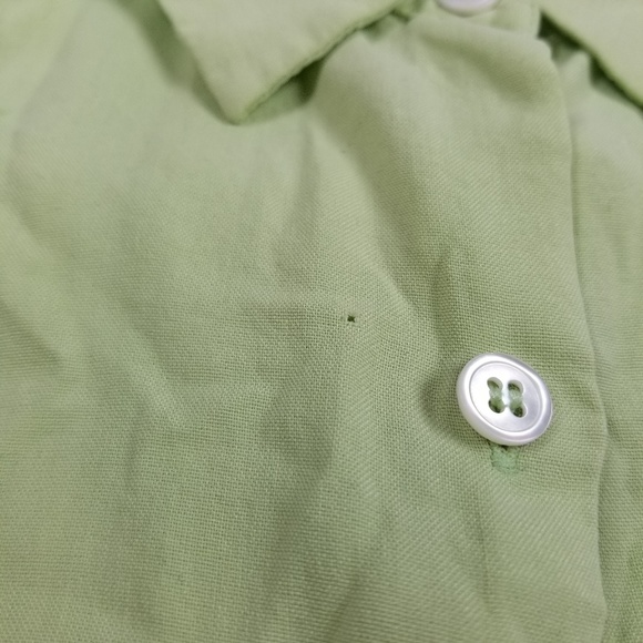 J Jill 100% Silk Long Sleeve Button Up Shirt Light - Picture 2 of 4